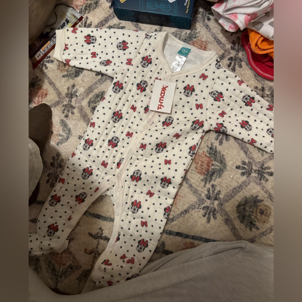 NWT Disney Baby Minnie Mouse Onesie